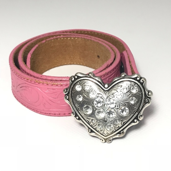 Justin Boots Other - Justin Boots Girls Lil' Cowgirl's Heart Belt C3010